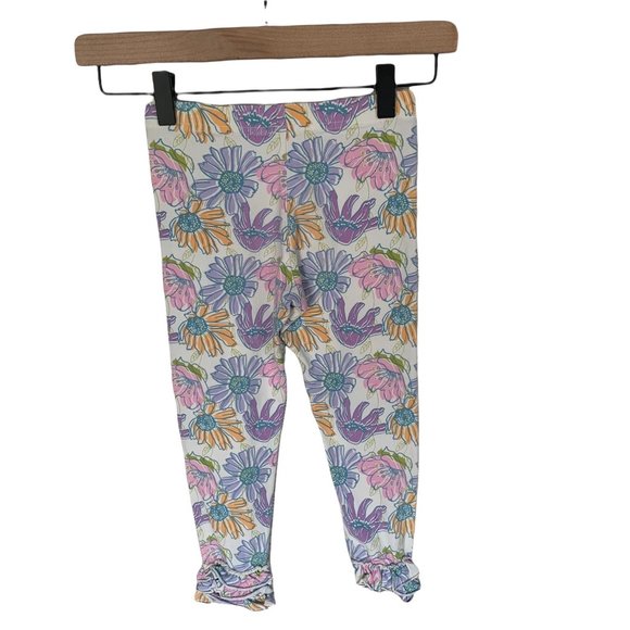 Matilda Jane Floral Leggings 6 - Picture 3 of 4